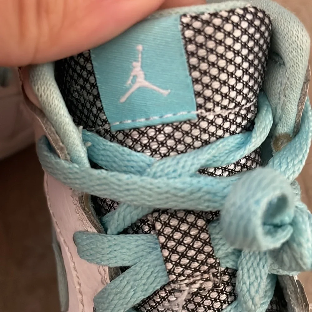Rare!!2017 Air Jordan 1 Retro High GG 'White Still Blue'
